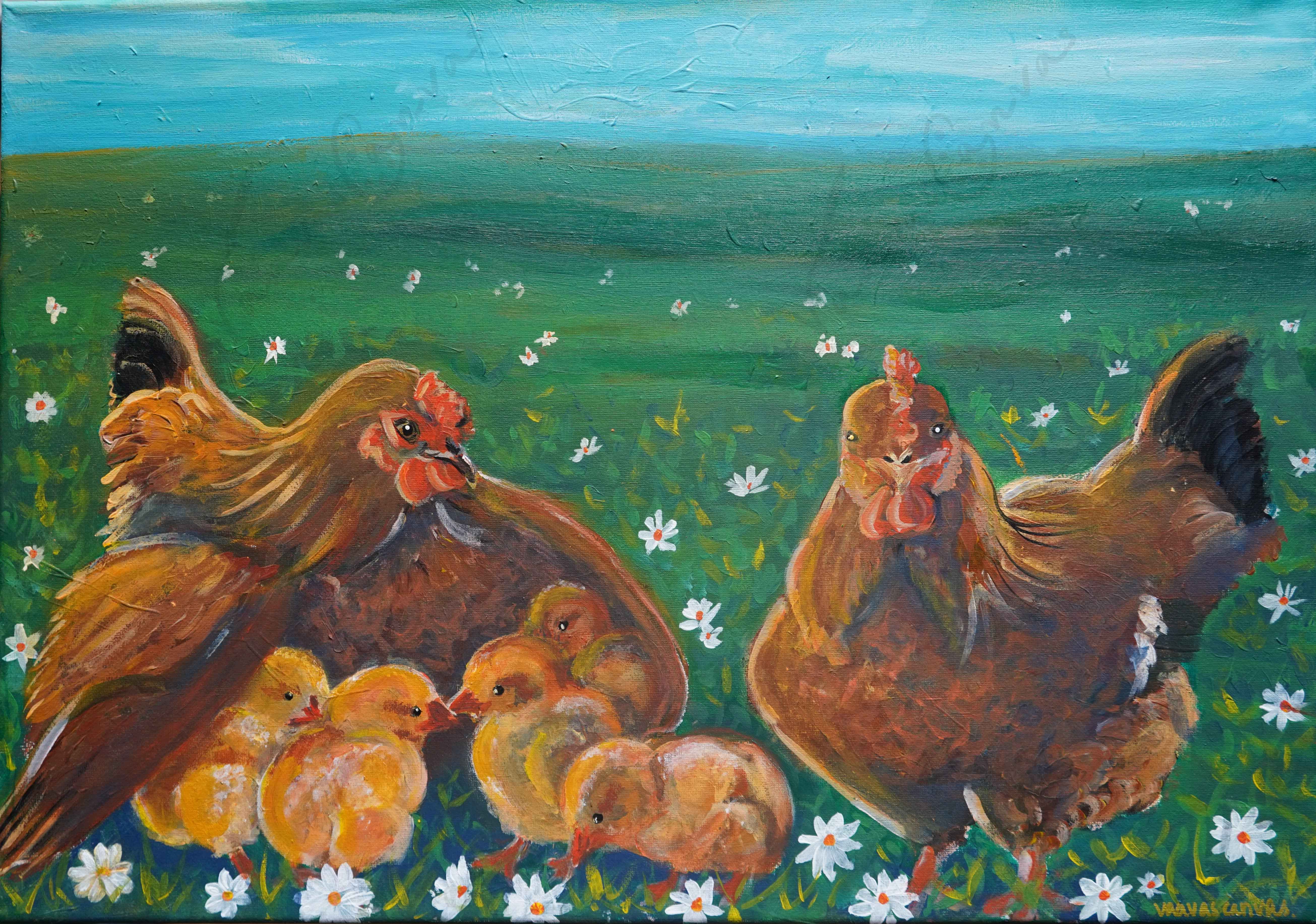 Under hennes vingar